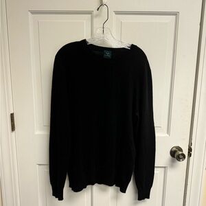 Men's Black Cashmere Sweater